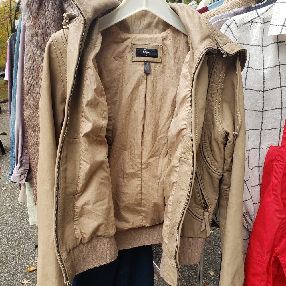 Leather jacket